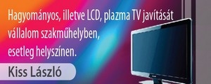 TV szerelő, LCD javítás XIX. ker.06203412227